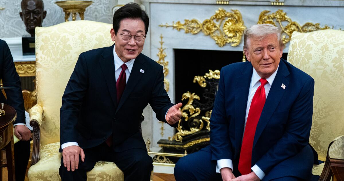 South Korea president charmed Trump. Is it too early to declare a win?