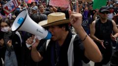 ‘Gringos out!’: Mexicans protest against tourists and gentrification