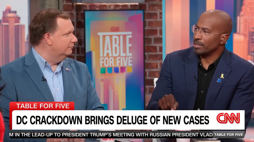 ‘We talk about it every day!’ Van Jones cuts off GOP strategist over crime claims