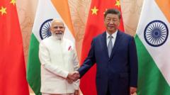 China and India pledge to be ‘partners not rivals’