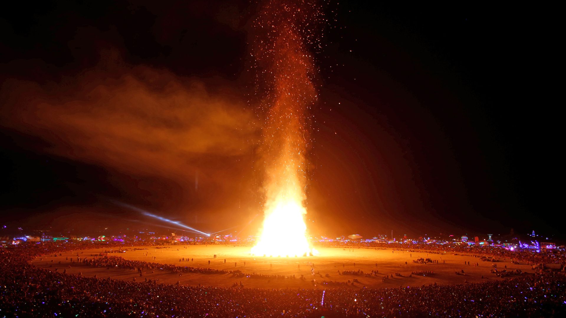 Dead man found ‘in a pool of blood’ at Burning Man festival