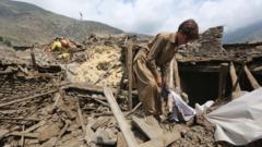 Strong aftershock hits Afghanistan after quake kills more than 1,400