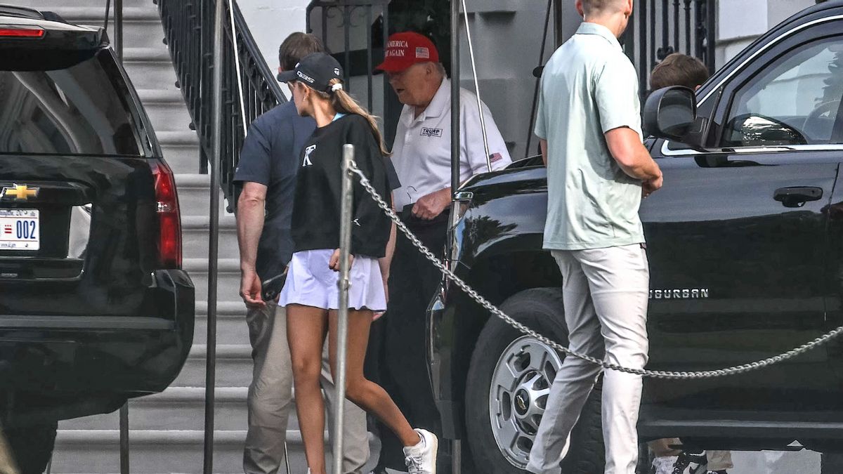Trump photos shared over Labor Day weekend are not from 2019
