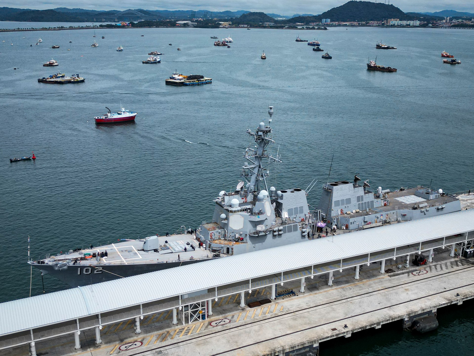 Trump says 11 killed in strike on alleged drug-carrying boat from Venezuela