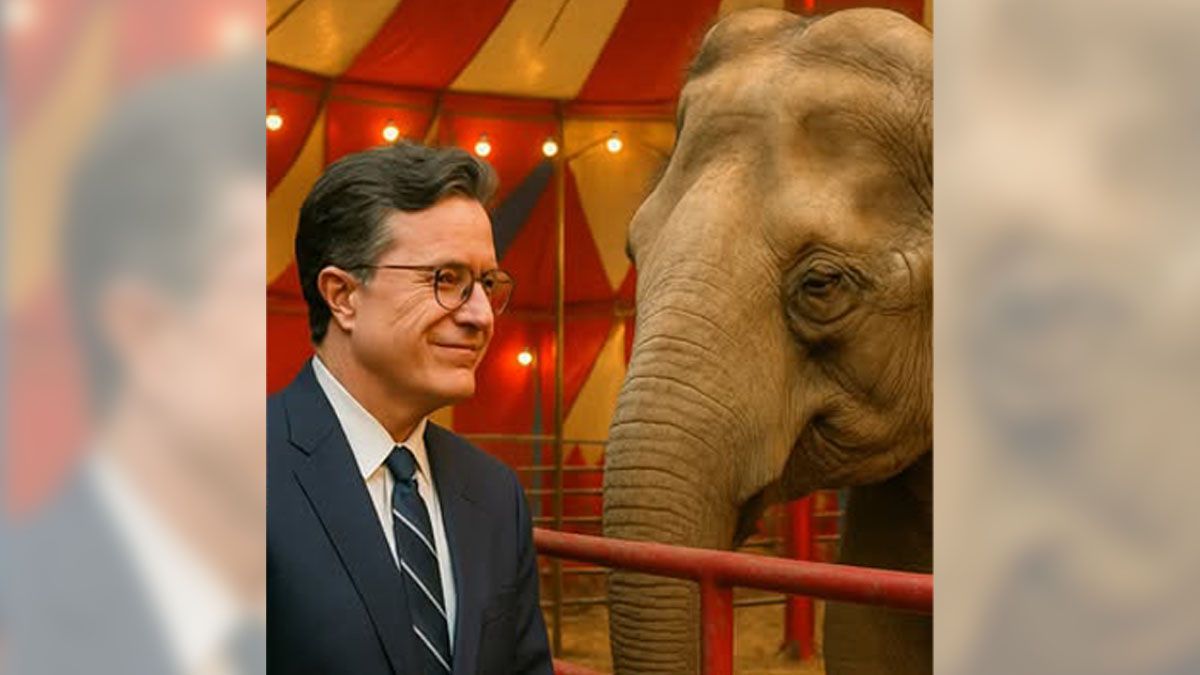 Stephen Colbert announced ‘massive’ wildlife rescue program for endangered elephants?