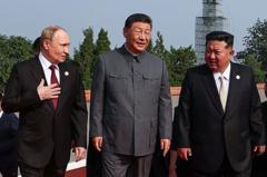 ‘Trump’s out, Xi’s in’: BBC correspondents react to China’s military parade