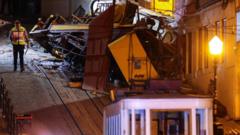 Lisbon in shock after funicular crash leaves 15 dead