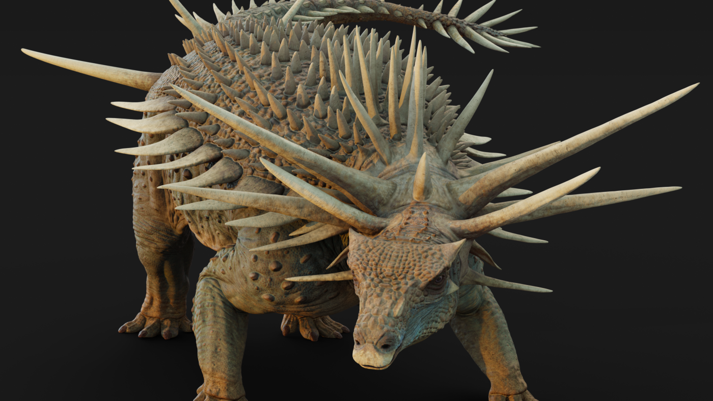 A spine-tingling discovery: This dinosaur had spiked body armor