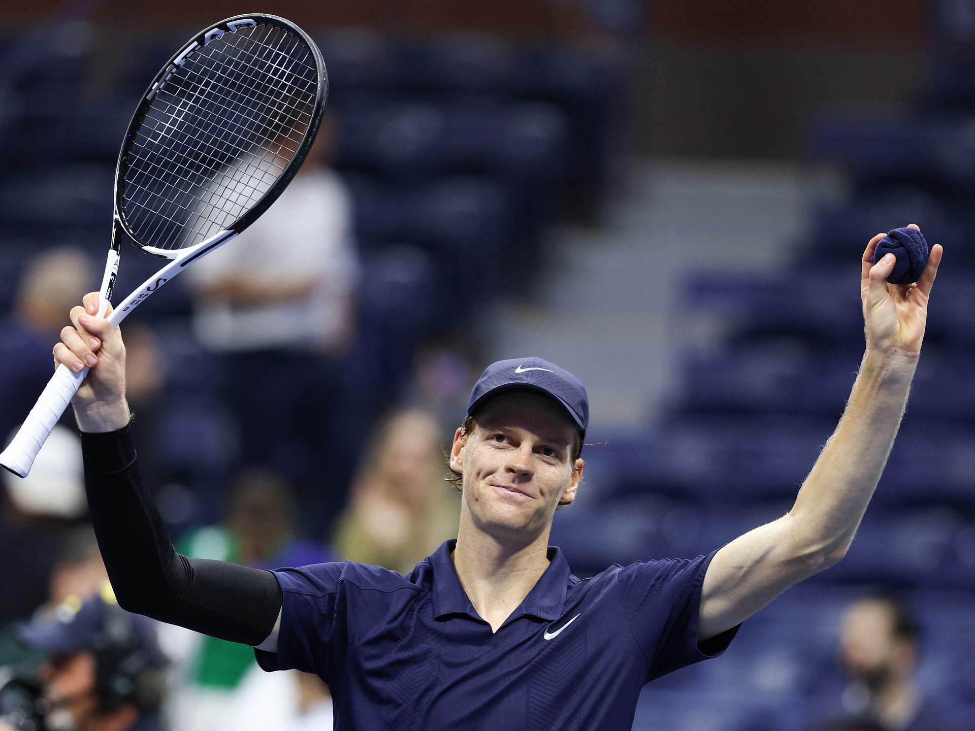 US Open: Sinner dominates Musetti to set up semifinal with Auger-Aliassim