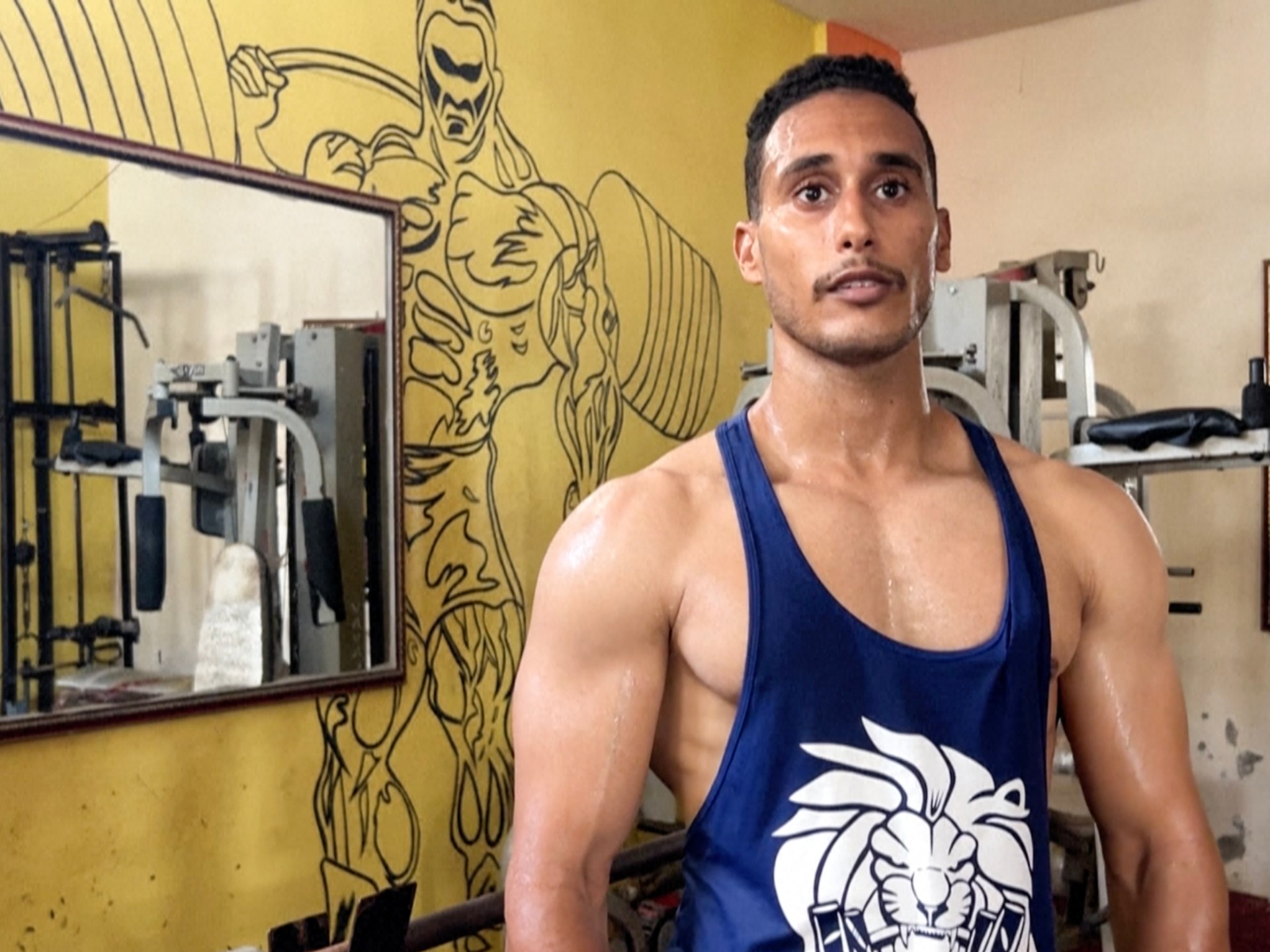 Yemeni bodybuilder fighting to make international dream come true