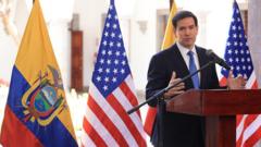 Rubio says US will ‘blow up’ foreign crime groups if needed