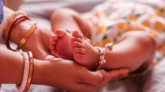 Indian doctors remove parasitic foetuses from baby’s stomach