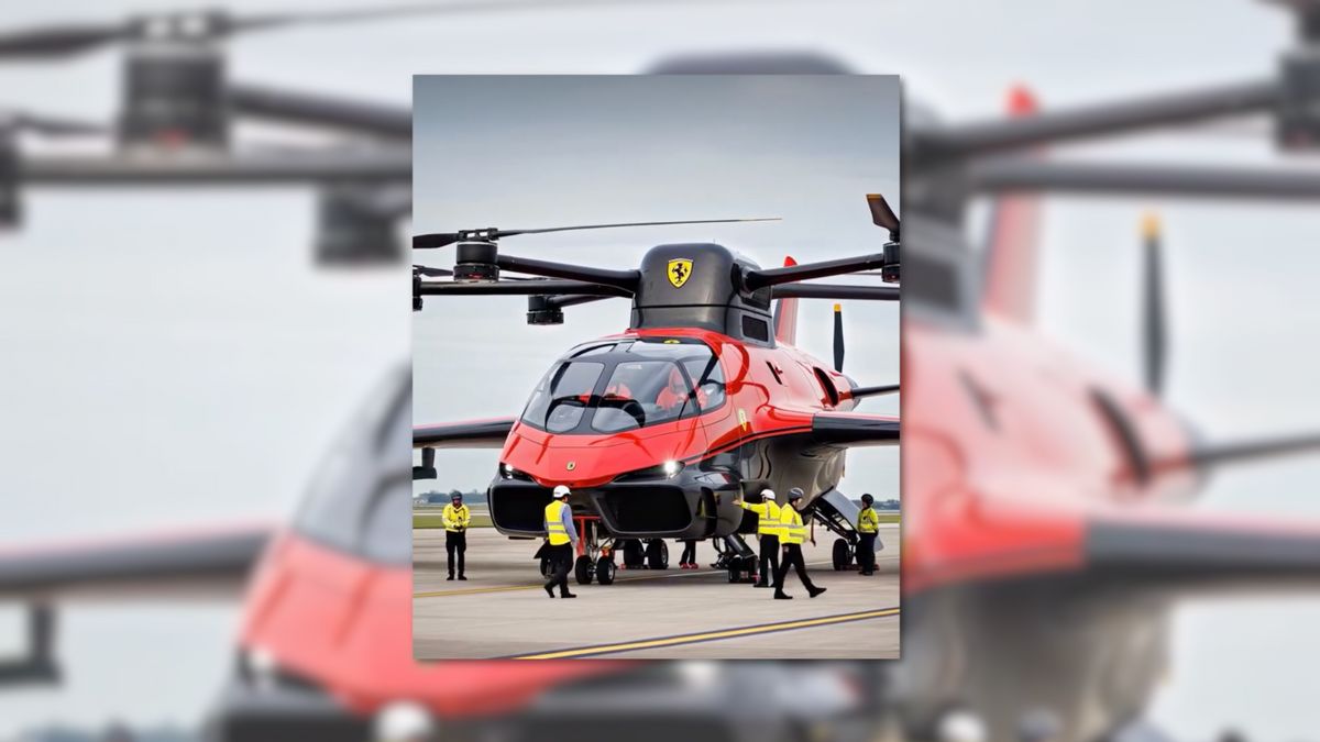 Video really shows first helicopter developed by Ferrari?