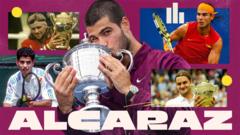 ‘Playing perfectly’ – how does Alcaraz rank v men’s tennis legends at 22?