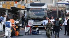 Six Israelis killed by Palestinian gunmen at Jerusalem bus stop