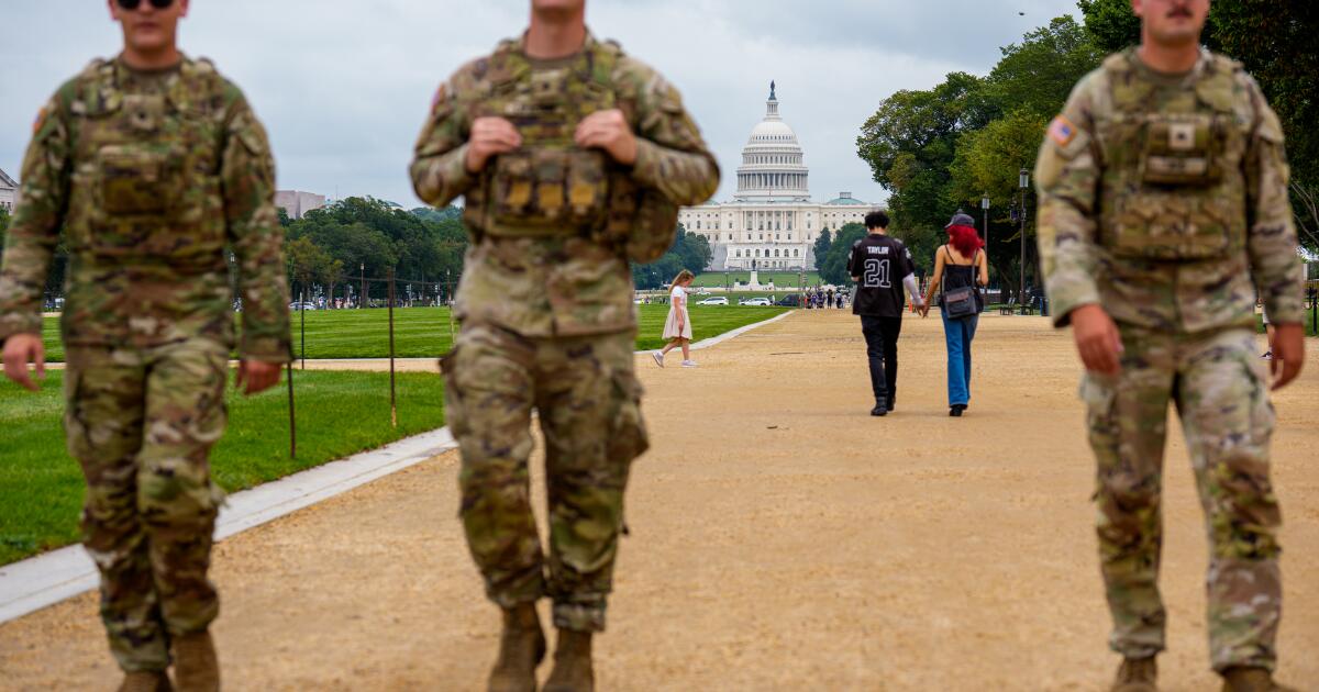 Is Trump’s troop buildup in U.S. cities a declaration of war —   or something else?