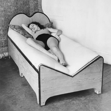 Joseph Pilates’ V-Shaped Bed