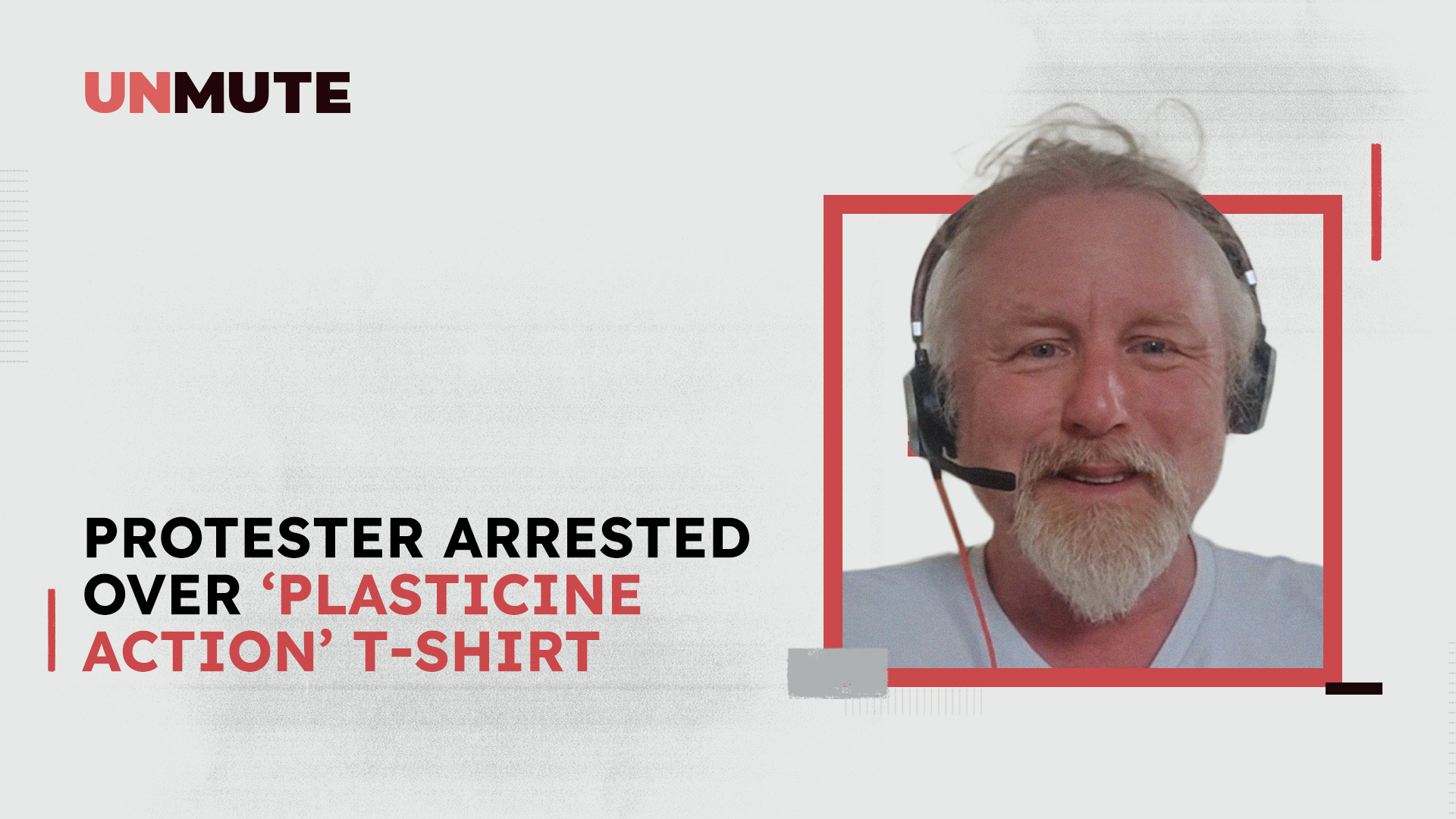 Protester arrested over ‘Plasticine Action’ t-shirt