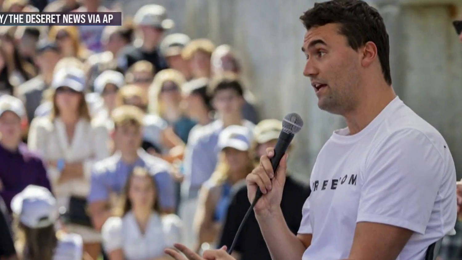 Charlie Kirk shot and killed at campus event
