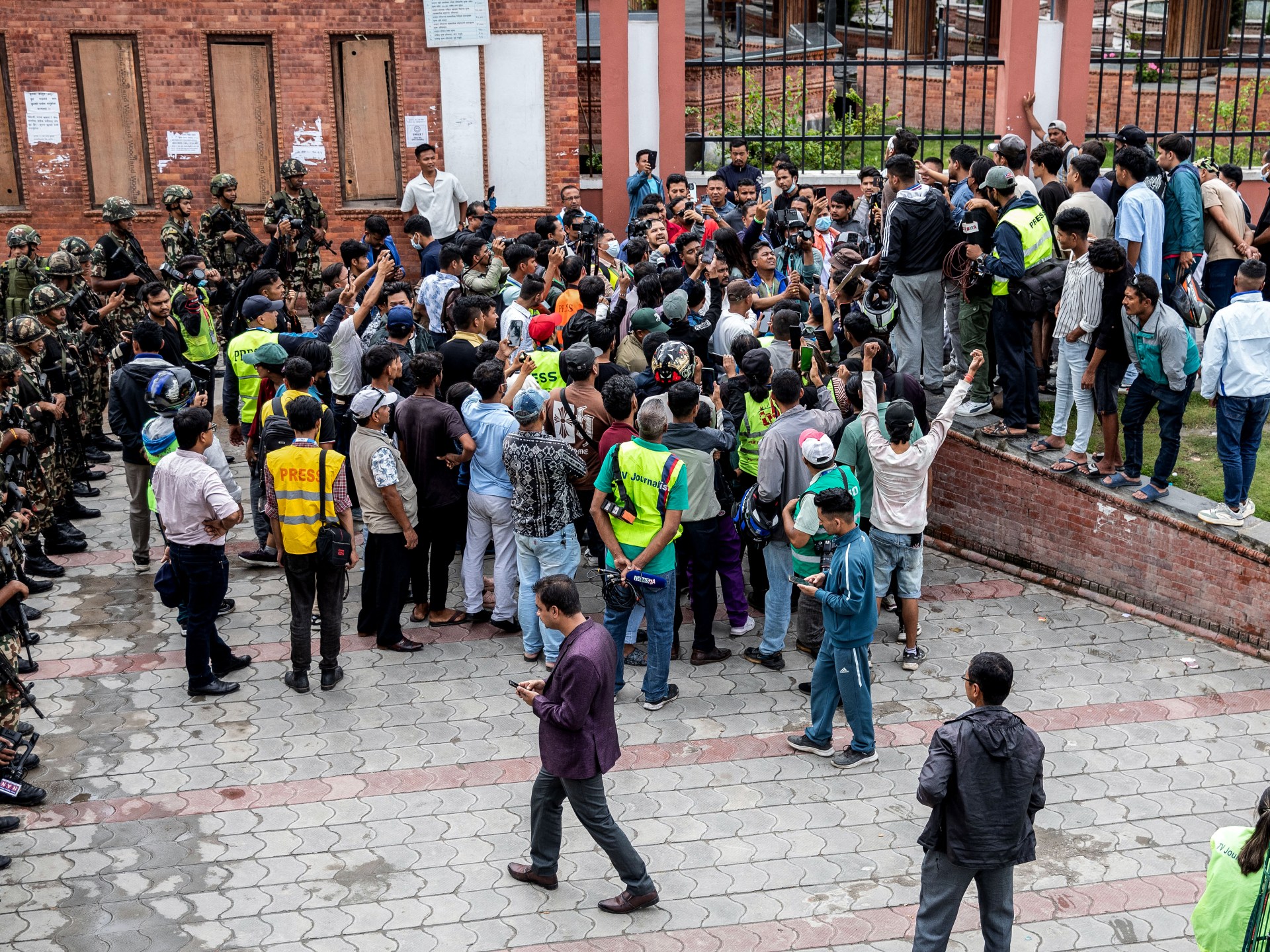 Nepal army says in talks with protesters to decide on interim leader
