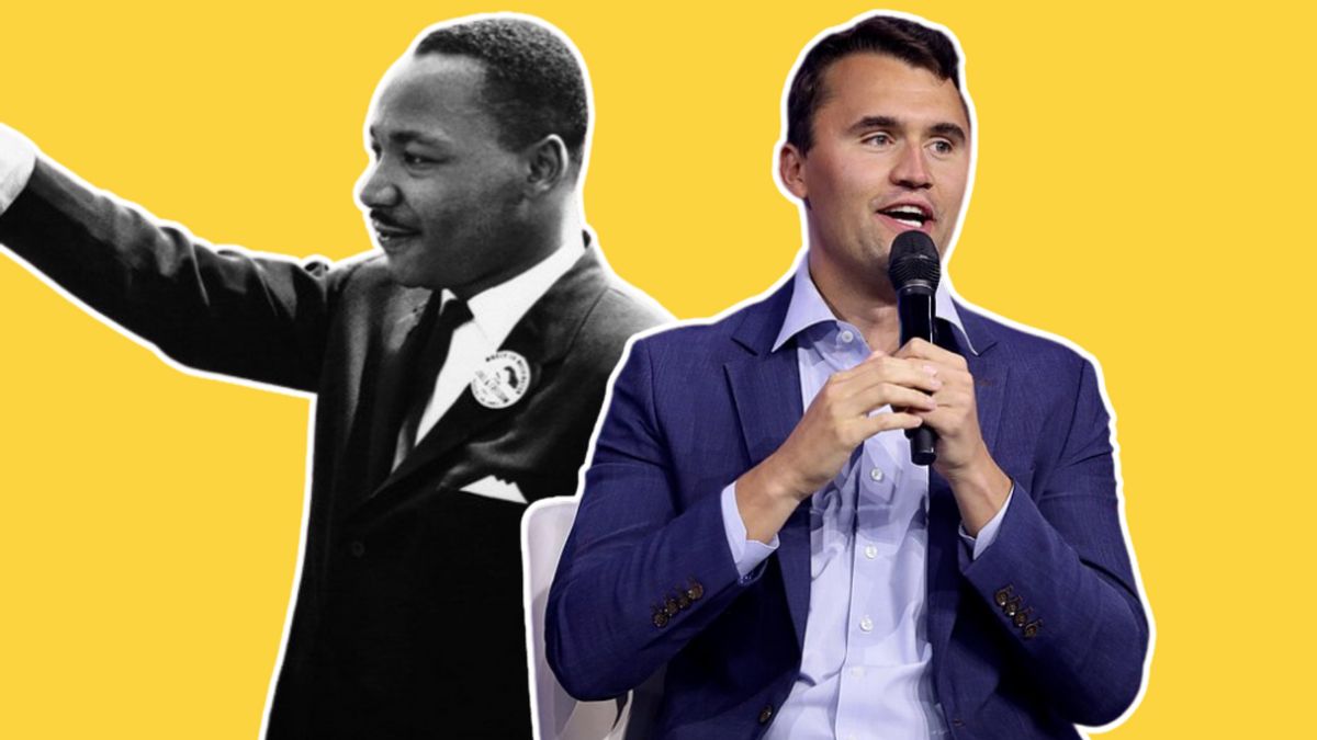 Charlie Kirk called Martin Luther King Jr. ‘awful’