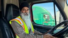 After fatal crash, Sikh truck drivers in the US fear blowback