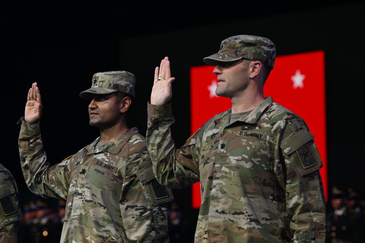 US army swore in 4 tech executives as lieutenant colonels