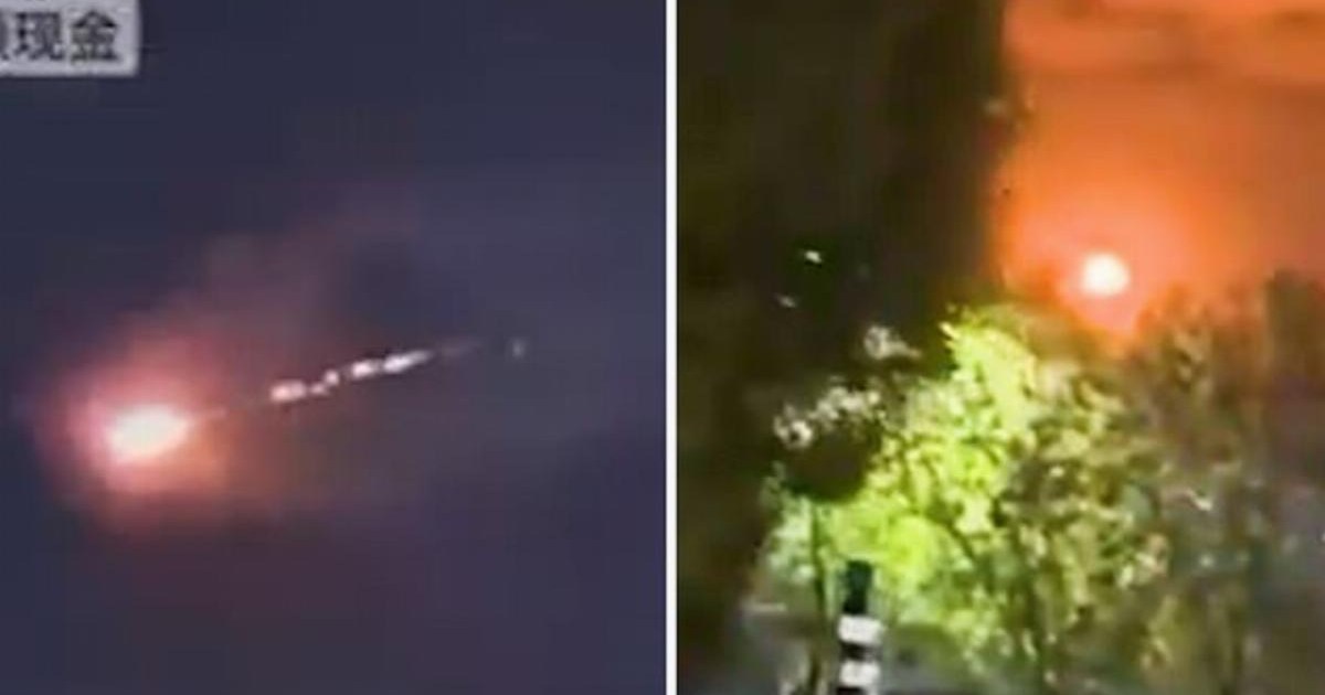 People think China ‘intercepted a meteor or UFO’ after fireball video goes viral