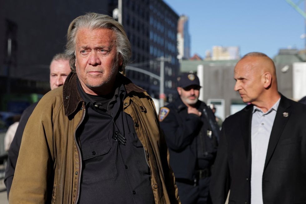 ‘I ran you out of office!’ Steve Bannon tees off on ‘gutless liver-lipped Republican’