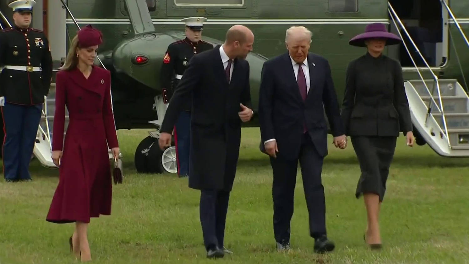 Watch: Royals Greet Tweety McTreason, First Lady During UK Visit