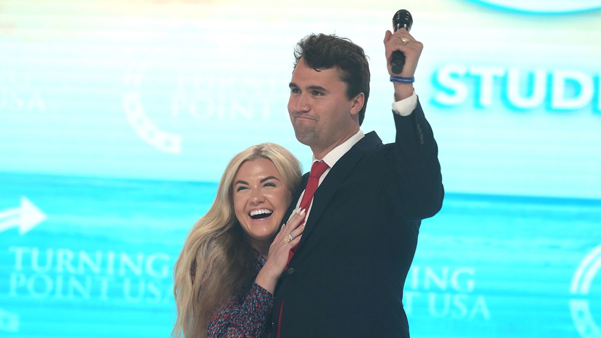 Unpacking claim Charlie Kirk’s wife and children witnessed his shooting