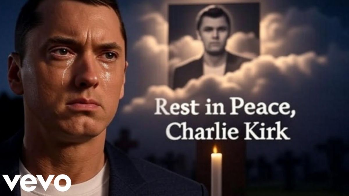 Rumored Eminem tribute for Charlie Kirk is AI nonsense