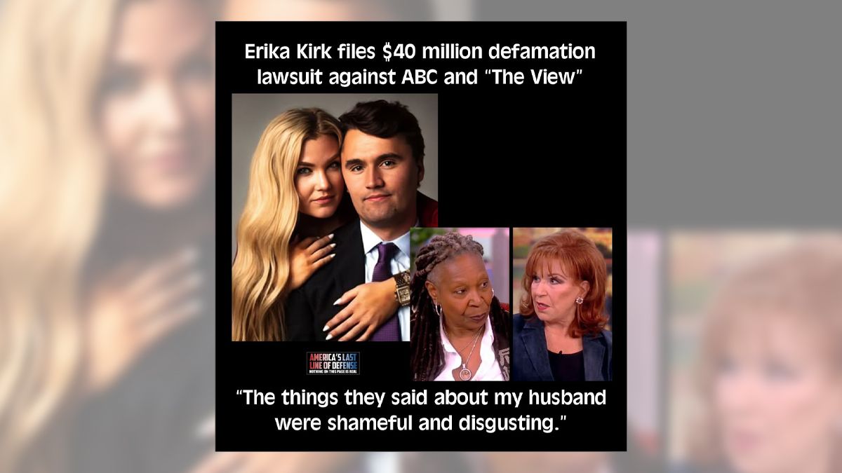 Erika Kirk filed $40M defamation lawsuit against ABC and ‘The View’?