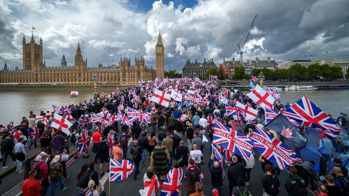 Watch out for claim video shows anti-Trump protests in London
