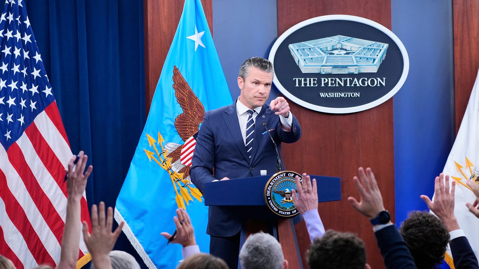 Pentagon orders journalists to agree to new reporting rules – or be barred