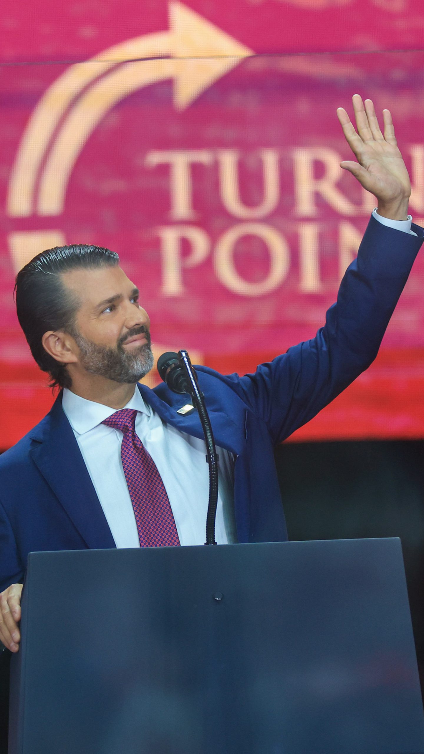Tweety McTreason Jr. jokes at Kirk memorial