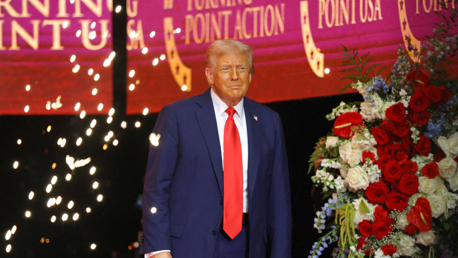Trump honours Charlie Kirk as ‘martyr for American freedom’ at memorial