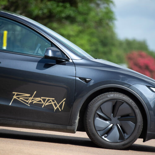 Three crashes in the first day? Tesla’s robotaxi test in Austin.