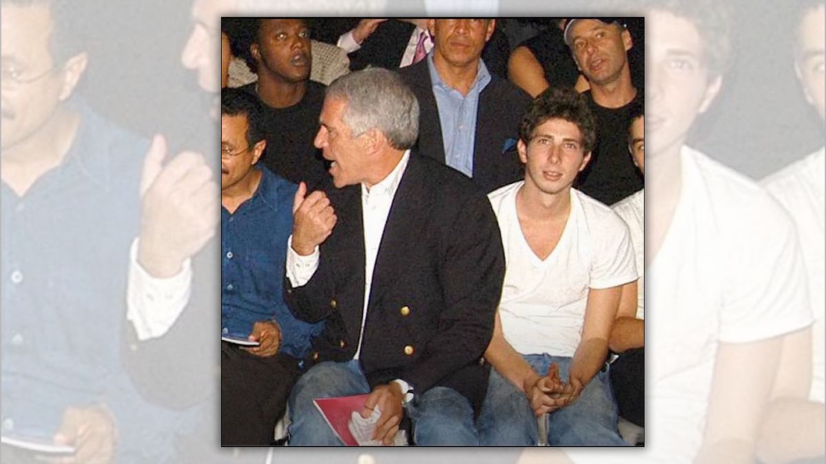Here’s how we know photo showing Epstein and OpenAI CEO Sam Altman is fake
