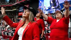 Kirk memorial’s religious and political mix hints at future of Maga movement