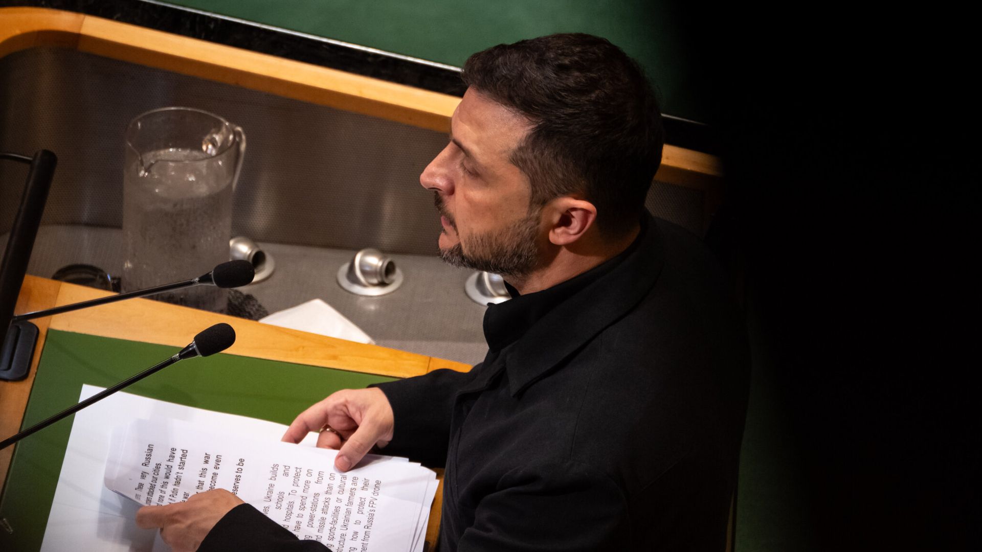 Zelenskyy’s UN speech was a warning and a plea – as he knows Trump can turn on a dime