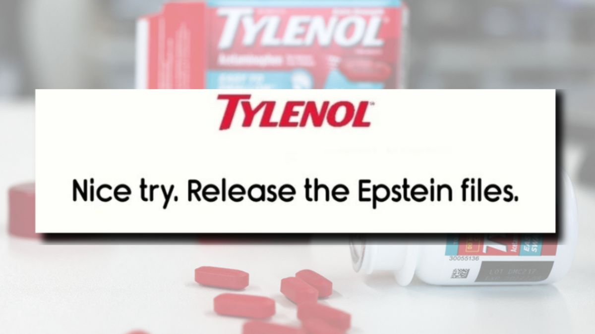 Checking rumored Tylenol response to Trump autism announcement