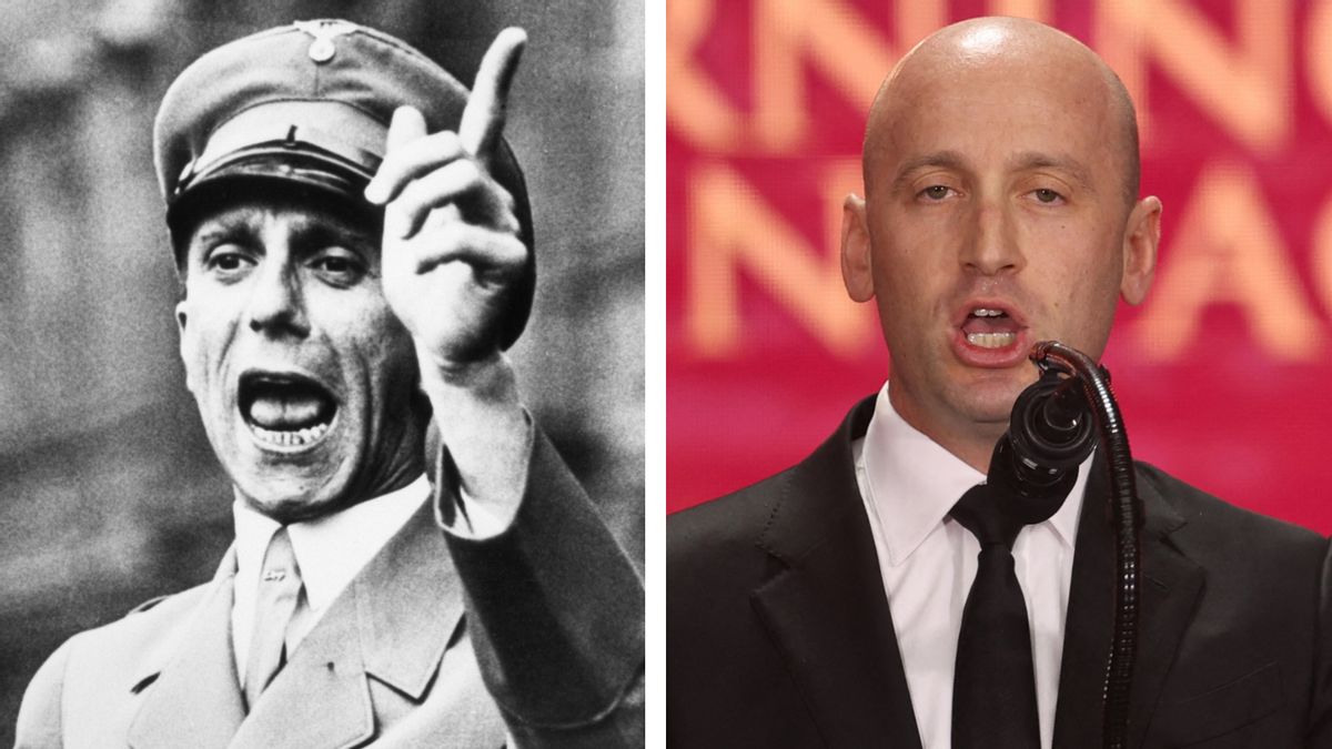 Investigating whether Stephen Miller’s speech at Charlie Kirk memorial included Nazi subtext