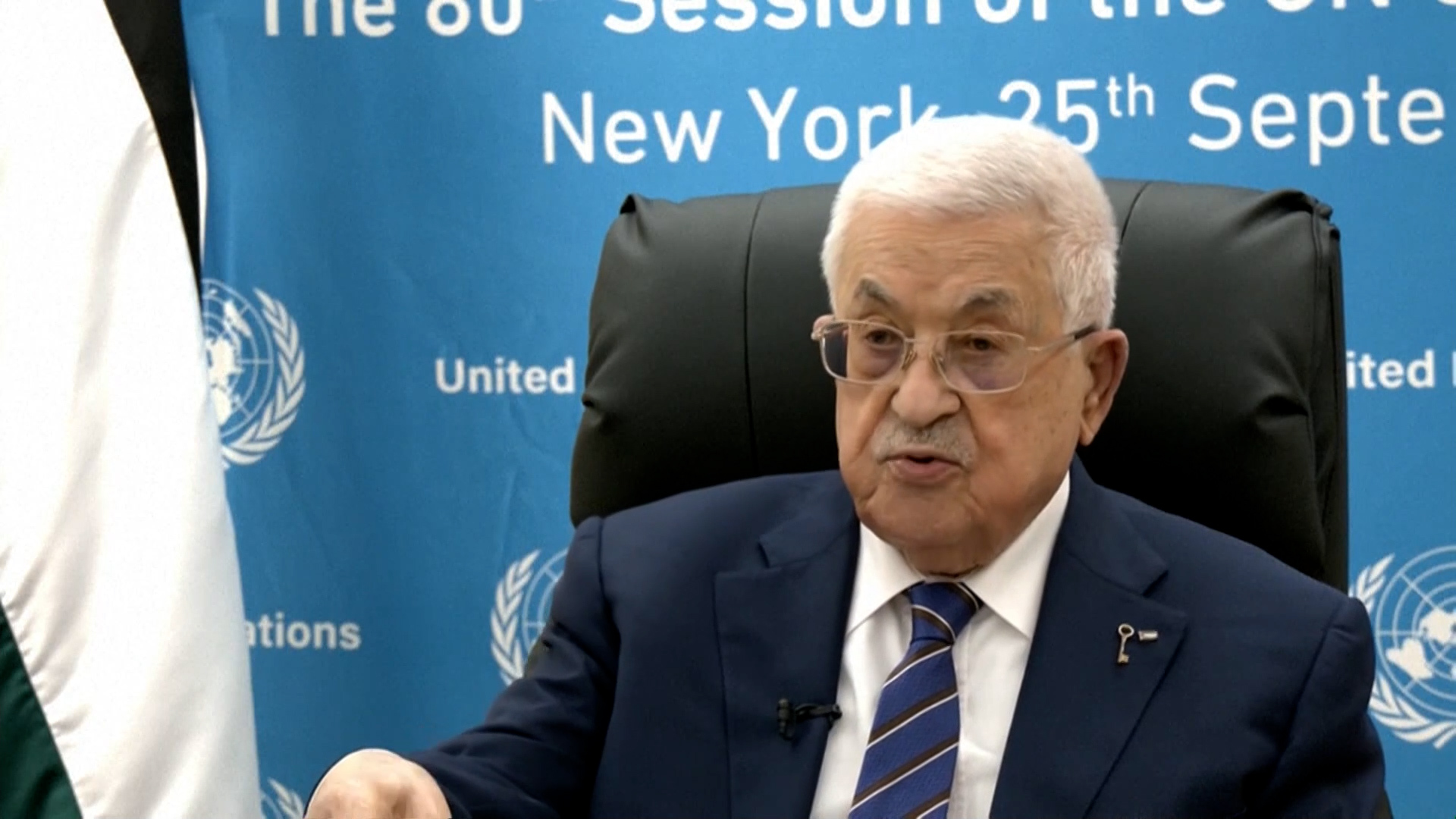 ‘We will not leave our homeland,’ Palestinian leader tells UN