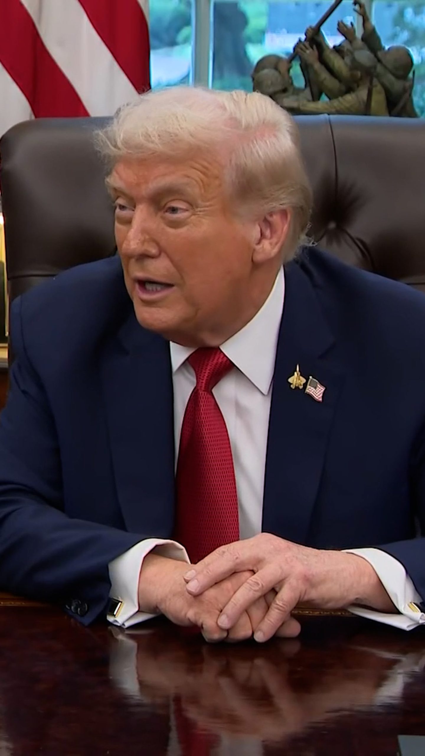 Trump jokes he would make TikTok algorithm ‘100% MAGA’