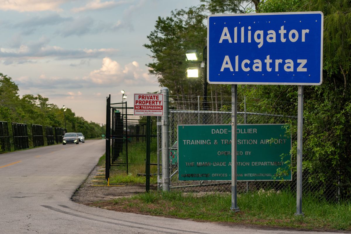 Investigation found two-thirds of more than 1,800 detainees ‘dropped off the grid’ from ‘Alligator Alcatraz’?
