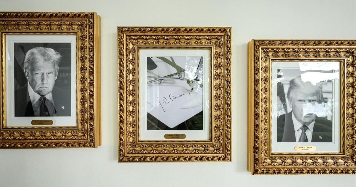 Tweety McTreason takes trolling to new heights by swapping Biden portrait with an autopen