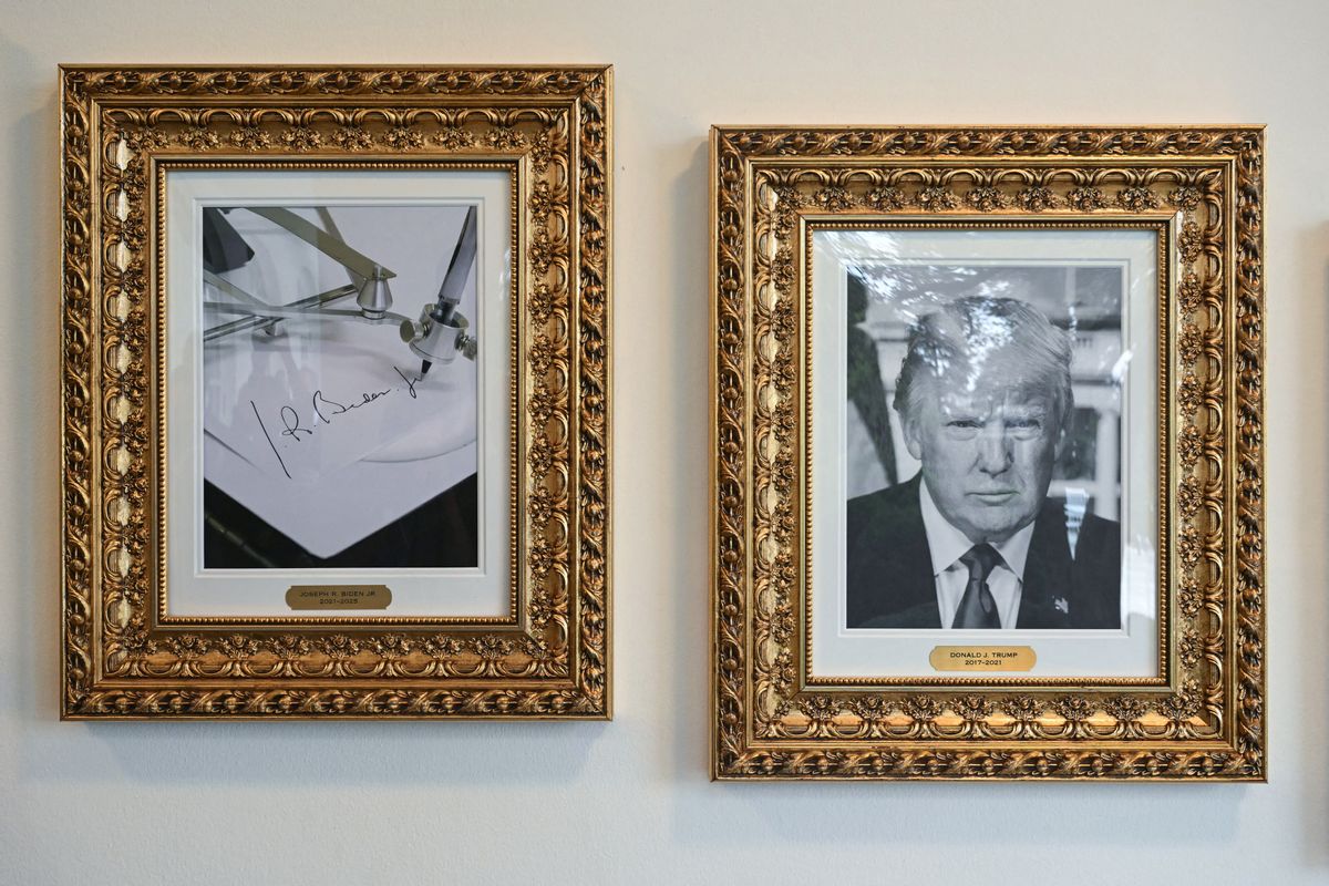 Trump hung Biden’s ‘autopen signature’ in new White House ‘Walk of Fame,’ but many presidents have used device