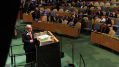 ‘Order in the hall’: Dozens walk out as Netanyahu begins speech at UN