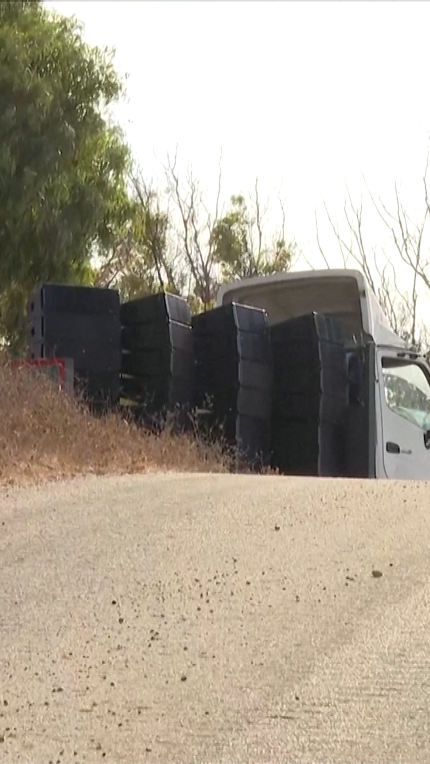 Netanyahu broadcasts U.N. speech into Gaza